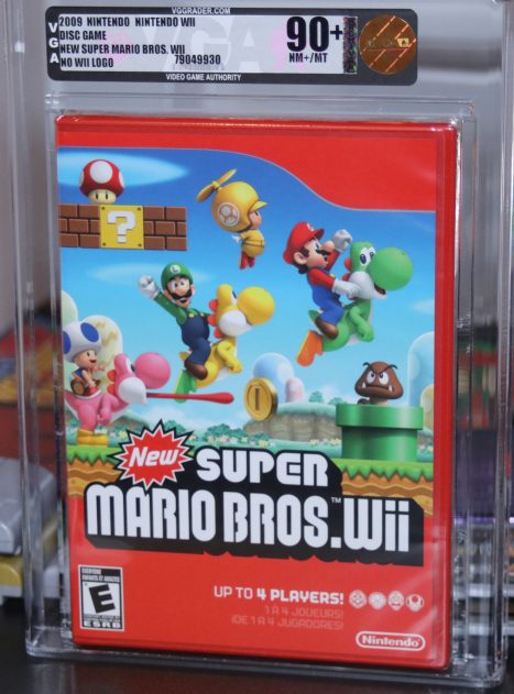 ERROR No Wii Logo New Super Mario Bros Wii, the actual copy, VGA 90+