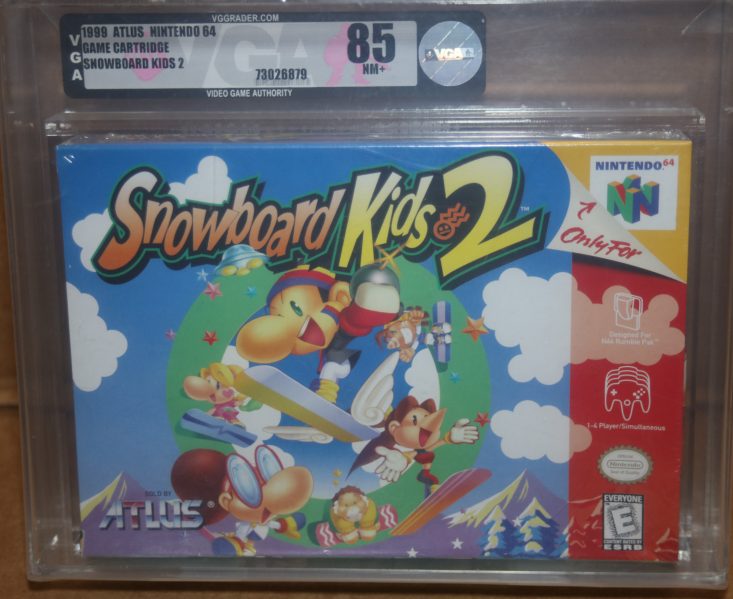Snowboard Kids 2, the actual copy, VGA 85