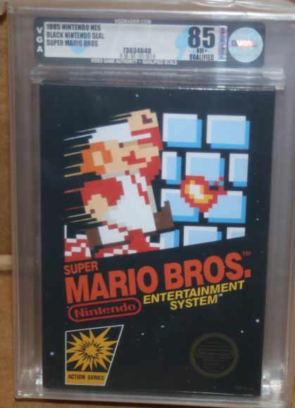 Super Mario Bros, the actual copy, VGA 85Q