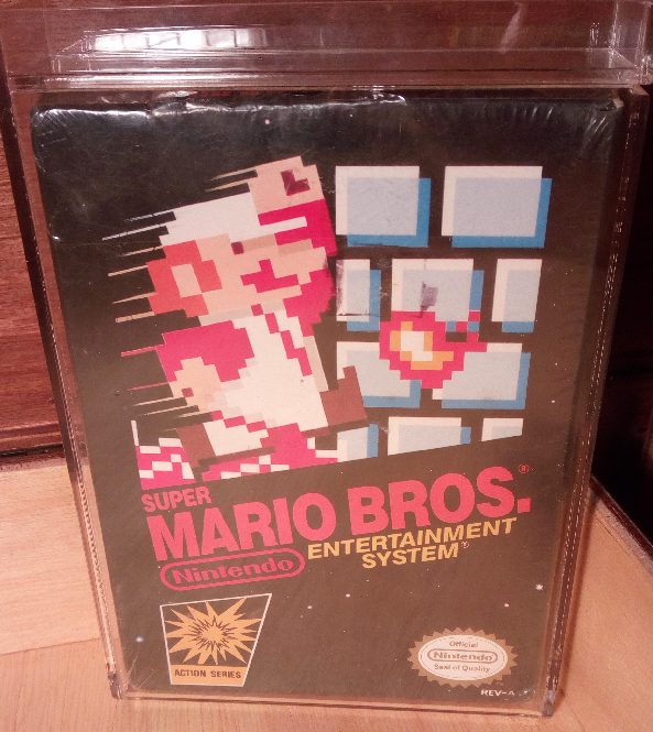 Super Mario Bros., the actual copy