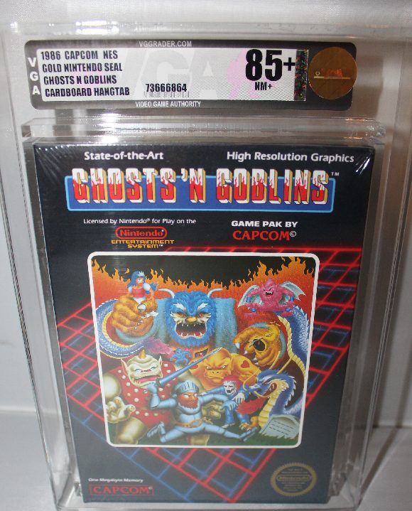 Ghosts n Goblins, the actual copy, VGA 85+