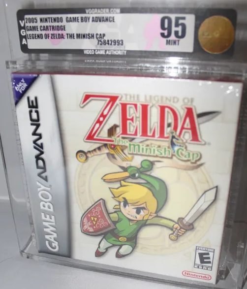 Legend of Zelda Minish Cap, the actual copy, VGA 95