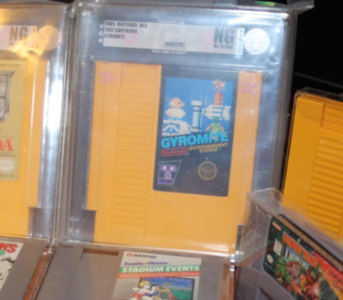 Gyromite Yellow Test Cartridge, the actual copy, VGA AU