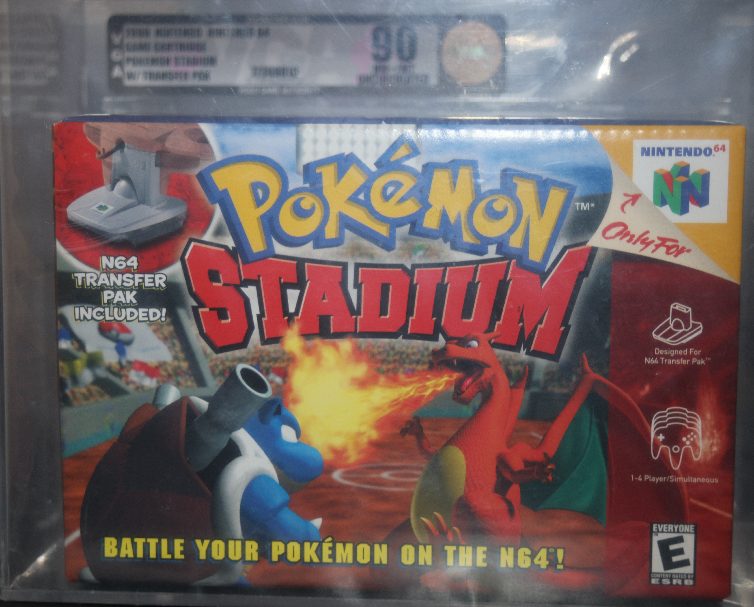 Pokemon Stadium, the actual copy, VGA 90